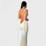 Inès - Sleeveless Backless Dress