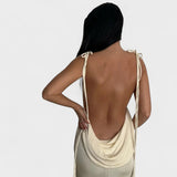 Inès - Sleeveless Backless Dress