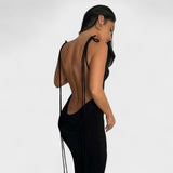 Inès - Sleeveless Backless Dress