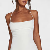 Inès - Sleeveless Backless Dress
