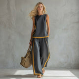Clara - Stylish Linen Ensemble