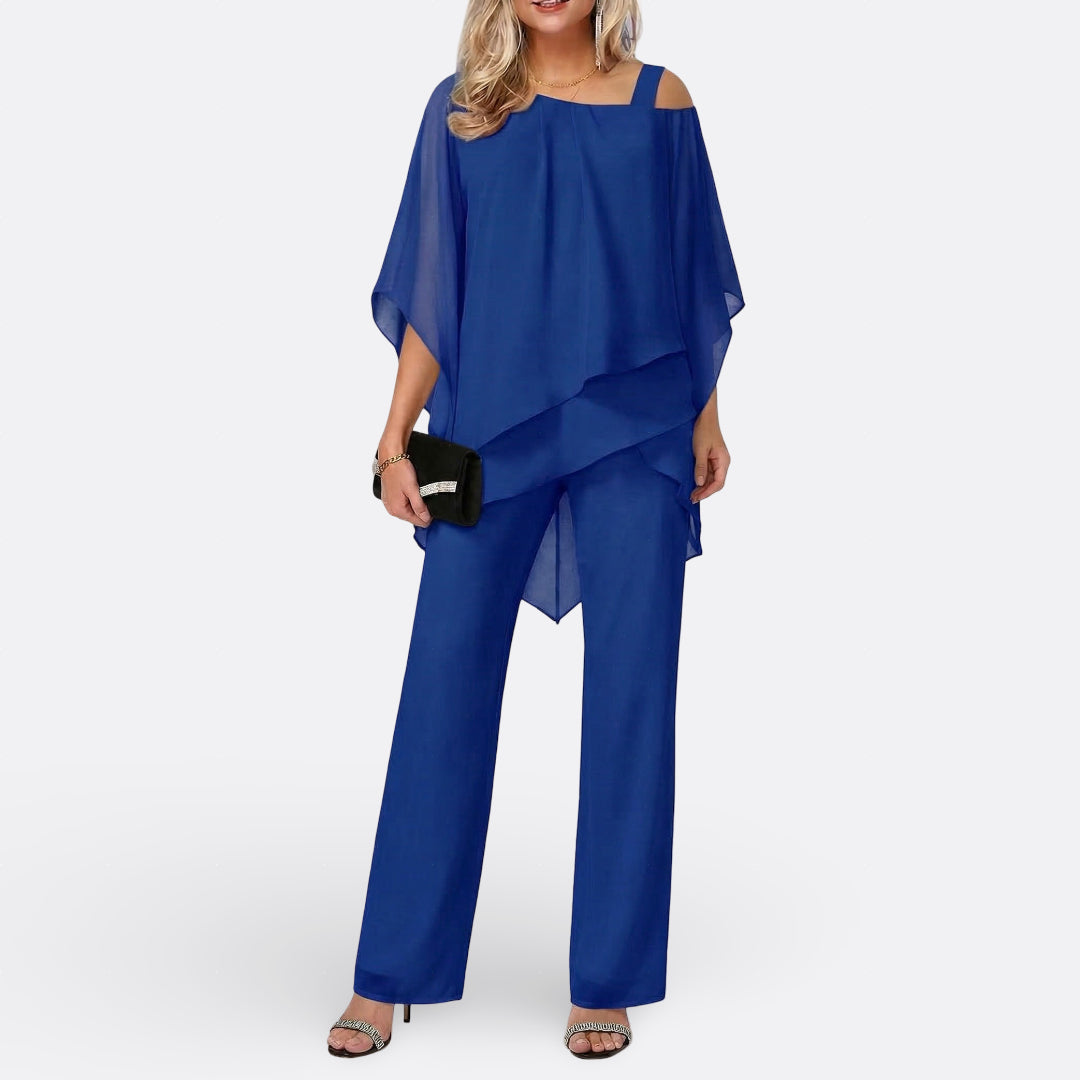 Anaïs - Ensemble Élégant Chiffon