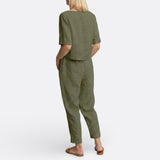 Clara - Chic Khaki Ensemble