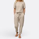 Clara - Chic Khaki Ensemble