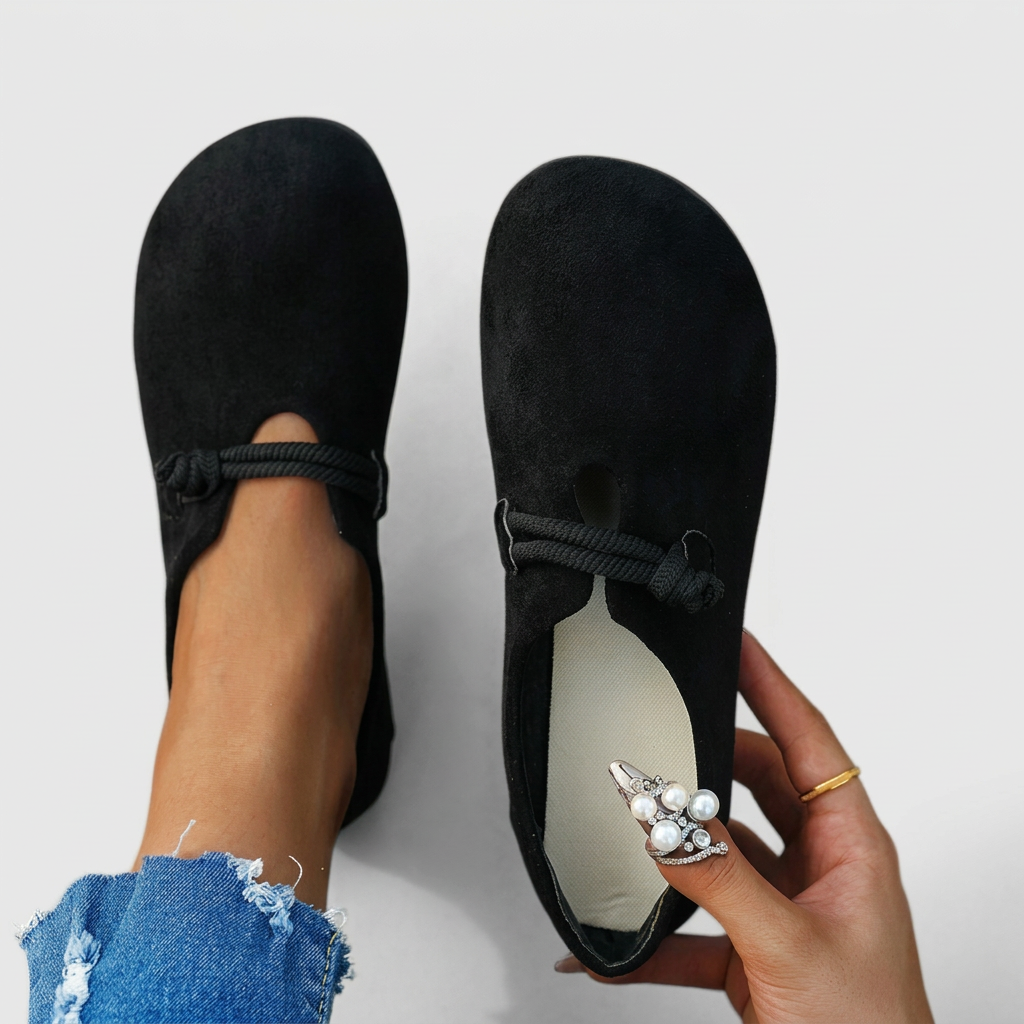 Aisling - Stylish and Cozy Loafers - Charlotte & Willow, front