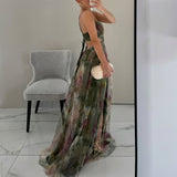 Juliette - Elegant Floral Maxi Dress