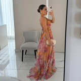 Juliette - Elegant Floral Maxi Dress