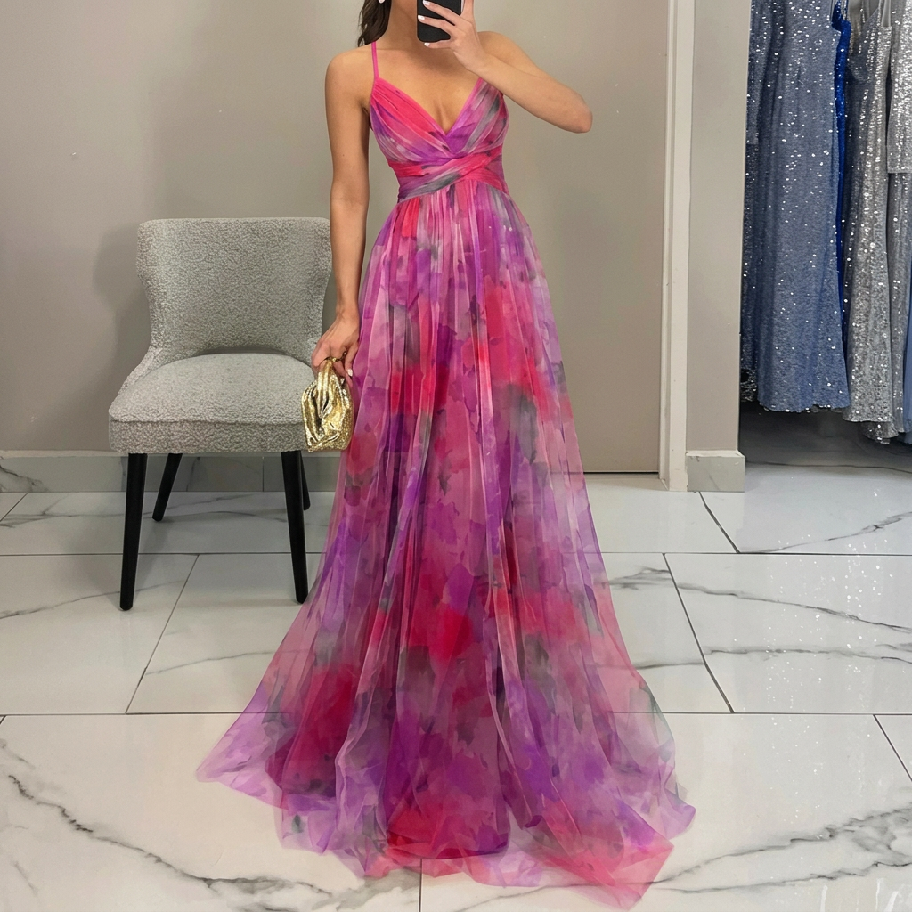 Inès - Robe Maxi Florale
