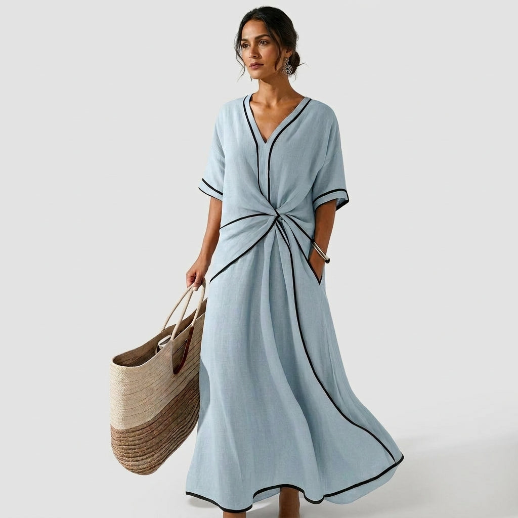Fionnuala - Graceful A-Line Dress - Charlotte & Willow