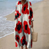 Élodie - Elegant Floral Maxi Dress