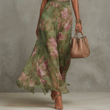 Lucie - Elegant Floral Maxi Dress