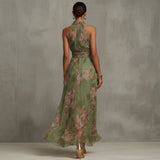 Lucie - Elegant Floral Maxi Dress