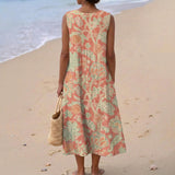 Margot - Floral Print Cotton Dress