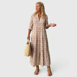Zoe - Retro-Inspired Maxi Dress