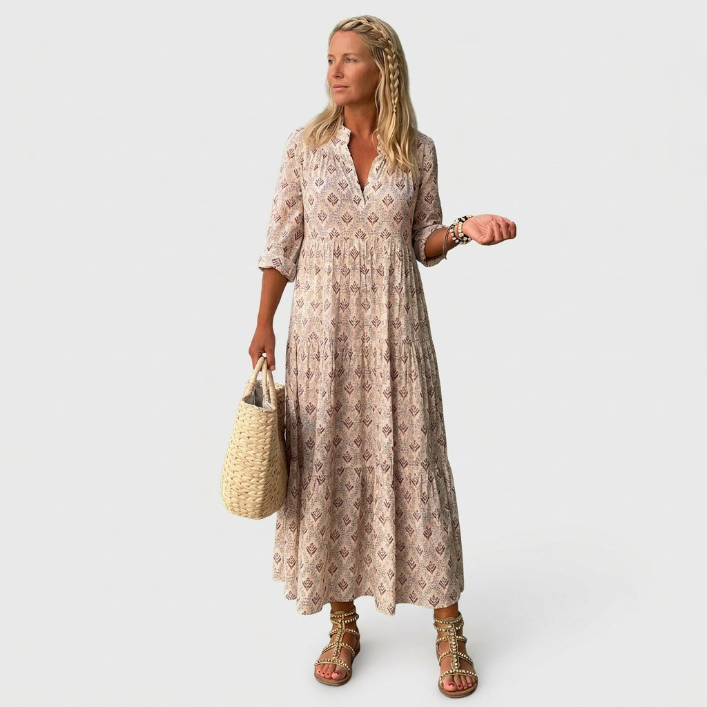 Aingeal - Classic Long Vintage Dress - Charlotte & Willow