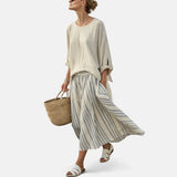 Inès - Chic Linen Ensemble