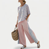 Inès - Striped Light Ensemble