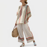 Aurore - Summer Striped Ensemble