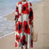 Élodie - Elegant Floral Maxi Dress