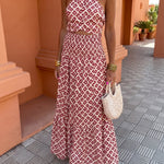 Maeve Off Shoulder Two Piece Set - Charlotte & Willow, detail