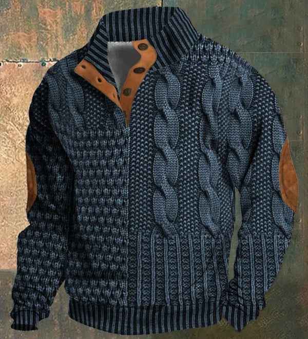 Cian Vintage Inspired Printed Sweater - Charlotte & Willow, styled look