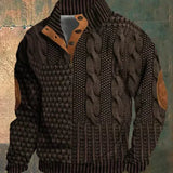Anaïs - Vintage-Inspired Printed Sweater