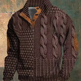Anaïs - Vintage-Inspired Printed Sweater