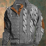 Anaïs - Vintage-Inspired Printed Sweater