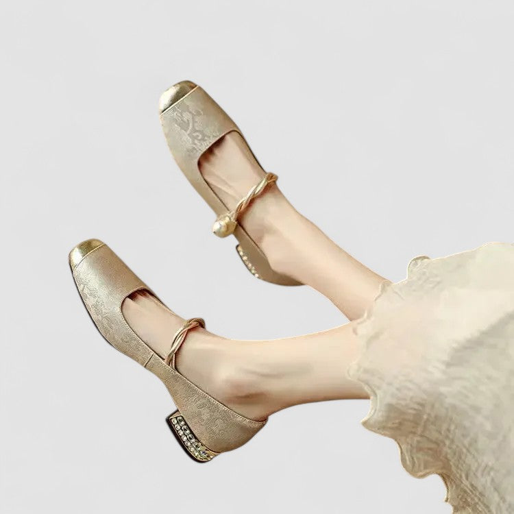 Órla - Classic Mary Jane Footwear - Charlotte & Willow, back