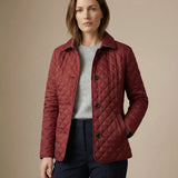Quilted Button Up Jacket