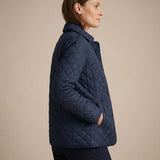 Quilted Button Up Jacket