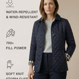 Quilted Button Up Jacket