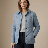 Quilted Button Up Jacket