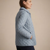 Quilted Button Up Jacket