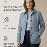 Quilted Button Up Jacket