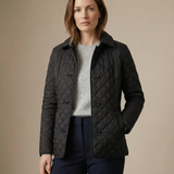 Quilted Button Up Jacket