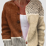 Kathleen Patchwork Style Cardigan - Charlotte & Willow