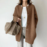 Élodie - Stylish Knit Coat