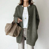 Élodie - Stylish Knit Coat