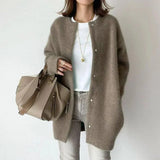 Élodie - Stylish Knit Coat