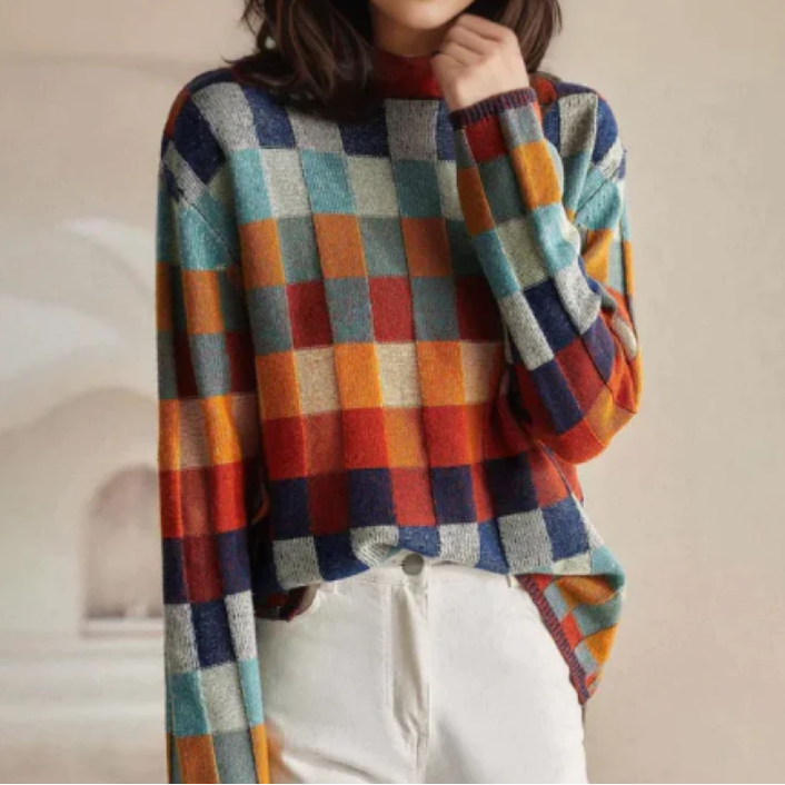 Lilianna | Cozy Retro Sweater