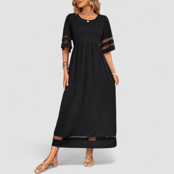 Doireann - Graceful Draped Dress - Charlotte & Willow