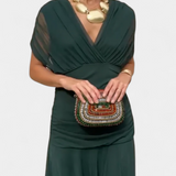 Laluna® | Elegant Dress With V-Neckline