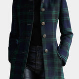 Zoe™ | Timeless Plaid Elegant Coat