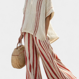 Anaïs - Stylish Striped Ensemble