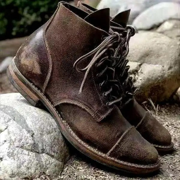 Fergal Timeless Brown Ankle Boots - Charlotte & Willow, styled look