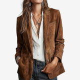 Beverlie | Suede Blazer