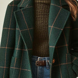Anaïs - Plaid Pattern Coat