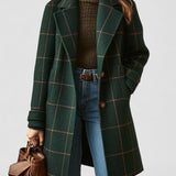 Anaïs - Plaid Pattern Coat
