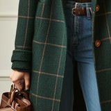 Anaïs - Plaid Pattern Coat